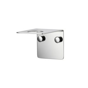 Soap holder / wall-mounted bottle hanger for 1 bottle, chrome