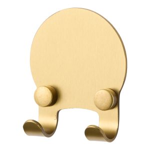 Razor holder, brass-look