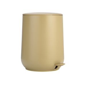 Pedal bin with soft close 5 litres Fjord Yellow Ochre
