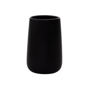 Toothbrush Holder Ceramic Black