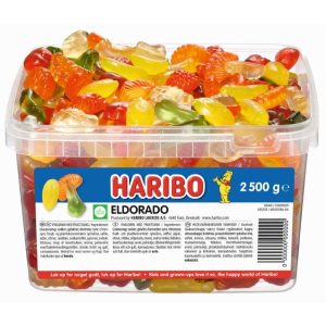 VINGUMMI HARIBO ELDORADO 2,5 KG. VINGUMMI HARIBO ELDORADO 2,5 KG.