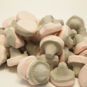 SKUMSVAMP HINDBÆR/LAKRIDS 1 KG. SKUMSVAMP HINDBÆR/LAKRIDS 1 KG.