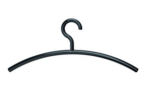 Clothes hangers, set of 5 pcs., MAULlena, black