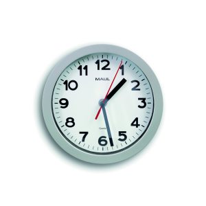 Wall clock Silver MAULstep Ø20 cm