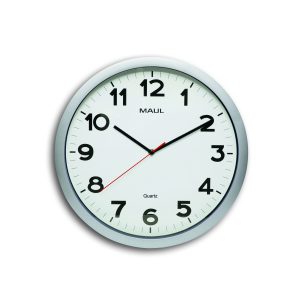 Wall clock Silver MAULstep Ø40 cm