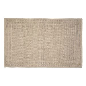 Bath Mat Fjord Beige 50 x 80 cm