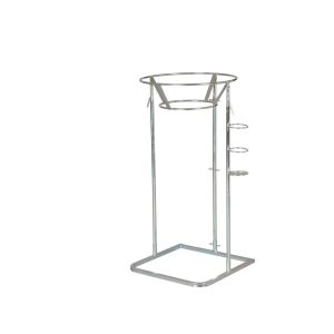 AFFALDSSTATIV 240 LTR. GALV. STÅL T/RETURPLAST SÆKKE