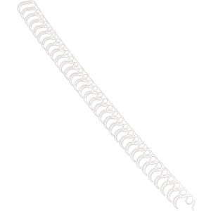 WIRESPIRALRYGGE 3:1 34 RINGE 8 MM HVID T/45 ARK 100 STK/PK WIRESPIRALRYGGE 3:1 34 RINGE 8 MM HVID T/45 ARK 100 STK/PK