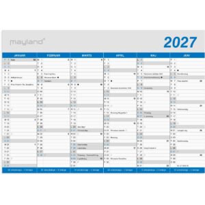 KONTORKALENDER KLASSISK A5 2027 KONTORKALENDER KLASSISK A5 2027