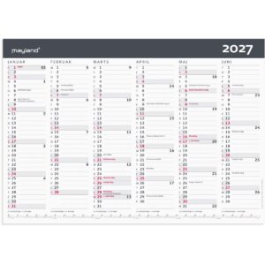 KONTORKALENDER MODERNE A3 2027 KONTORKALENDER MODERNE A3 2027