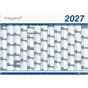 KÆMPEKALENDER 1X13 MDR. PP I PLASTPOSE 2027 KÆMPEKALENDER 1X13 MDR. PP I PLASTPOSE 2027