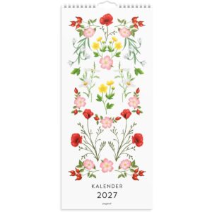 VÆGKALENDER BLOMSTER 2027 VÆGKALENDER BLOMSTER 2027