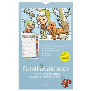 FAMILIEKALENDER OTTO DICKMEISS & LILJA SCHERFIG 4 2027 FAMILIEKALENDER OTTO DICKMEISS & LILJA SCHERFIG 4 2027
