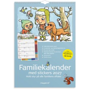 FAMILIEKALENDER OTTO DICKMEISS & LILJA SCHERFIG 6 2027 FAMILIEKALENDER OTTO DICKMEISS & LILJA SCHERFIG 6 2027