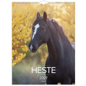 VÆGKALENDER HESTE 2027 VÆGKALENDER HESTE 2027