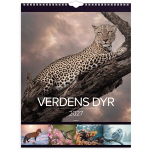 VÆGKALENDER VERDENS DYR 2027 VÆGKALENDER VERDENS DYR 2027