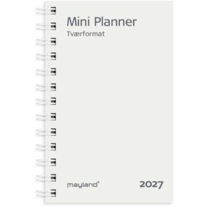 MINI PLANNER UGEKALENDER REFILL 2027