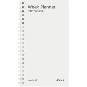 WEEK PLANNER INT. TVÆR REFILL 2027