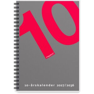 10-ÅRSKALENDER A5 M/ILLU. 2027 10-ÅRSKALENDER A5 M/ILLU. 2027