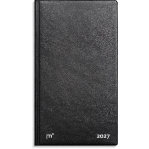 CITY WEEK PLANNER TVÆRF. SORT 2027