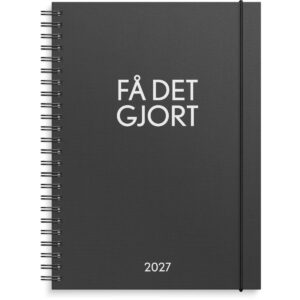 FÅ DET GJORT A5 UGEKALENDER 2027 FÅ DET GJORT A5 UGEKALENDER 2027