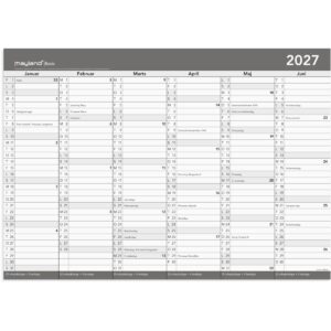 KONTORKALENDER M/WB-FUNKTION A 2027