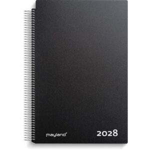 AFTALEKALENDER A4 DAG PP 2028 SORT