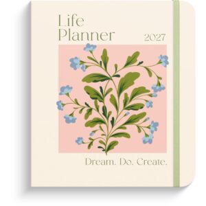 LIFE PLANNER DELICATE FLOWERS 2027