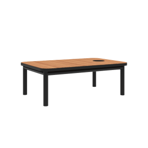 Kirra Coffee Table w/Accessory Fit Noir Kirra Coffee Table w/Accessory Fit Noir