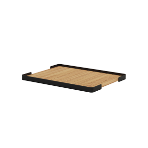 Patio Pouf Tray Black Patio Pouf Tray Black
