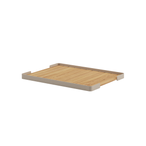Patio Pouf Tray Taupe Patio Pouf Tray Taupe