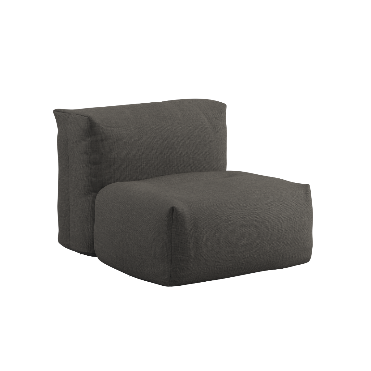 Soft Sofa Outdoor - Seat Section Noir