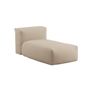 Soft Sofa Outdoor – Lounger Section Boucle Beige Soft Sofa Outdoor - Lounger Section Boucle Beige
