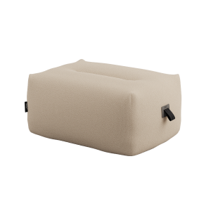 Soft Sofa Outdoor Pouf, Boucle Beige Soft Sofa Outdoor Pouf, Boucle Beige