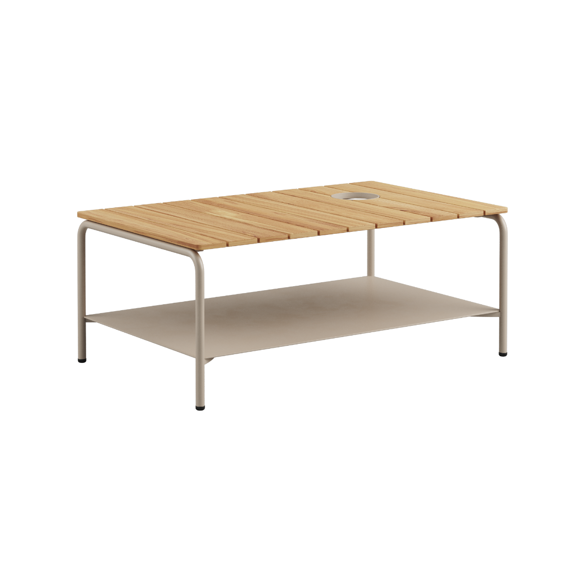 Patio Coffee Table - 110x70 w/accessory fit