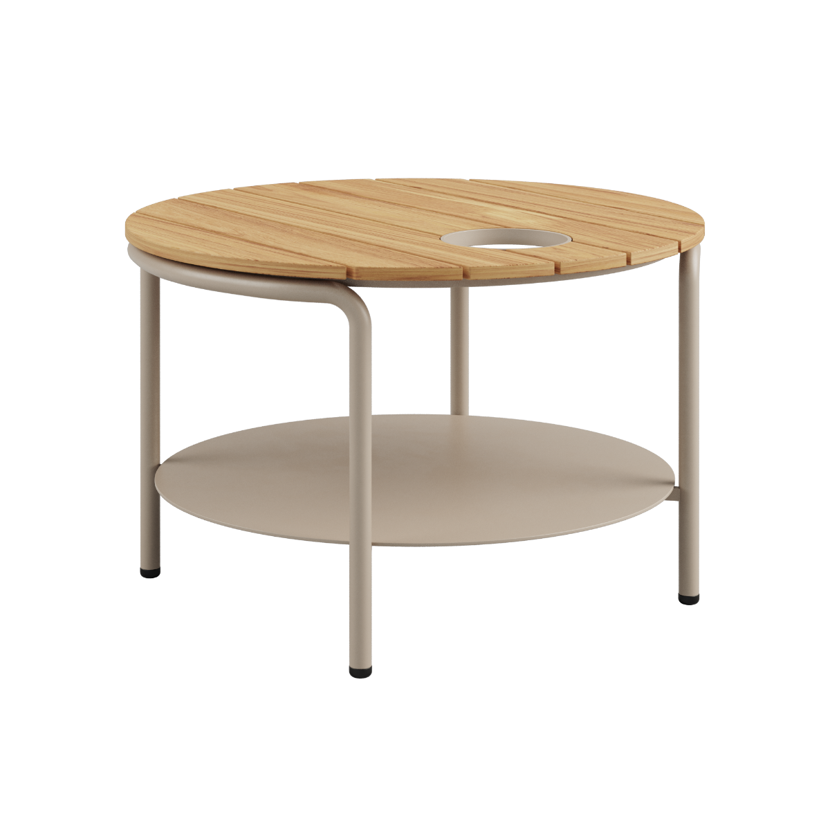 Patio Coffee Table - Ø70 w/Accessory Fit