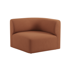 Fjord Sofa – Corner Right Cosmo Terracotta Fjord Sofa - Corner Right Cosmo Terracotta