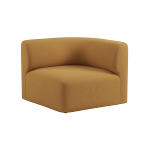 Fjord Sofa – Corner Right Cosmo Mustard Fjord Sofa - Corner Right Cosmo Mustard
