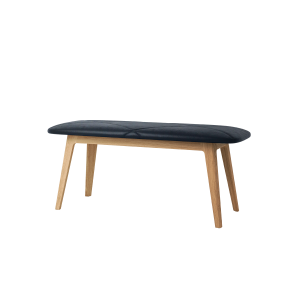 Nordic Bench Oak – Terra Black Nordic Bench Oak - Terra Black