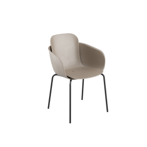 Patio Chair no. One S2 Taupe/Black Patio Chair no. One S2 Taupe/Black