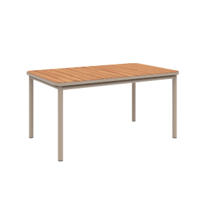 Kirra Dining Table 90x150 Taupe