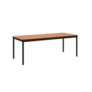 Kirra Dining Table 90x210 Noir
