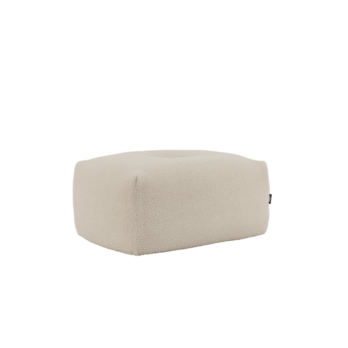 Soft Sofa Indoor - Pouf Teddy Beige