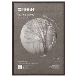 Picture frame, 70x100 cm, dark oak