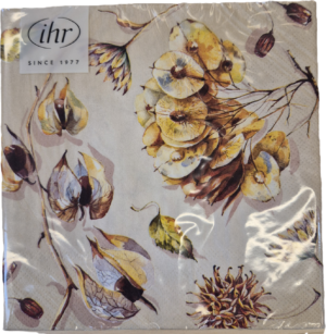 SERVIETTER 33X33 IHR HARMONY CREAM
