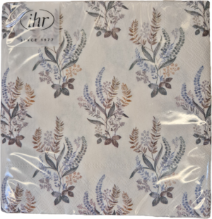 SERVIETTER 33X33 IHR CRESSIDA CREAM
