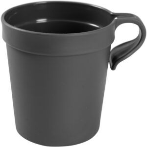 KAFFEKOP 250ML. M/HANK PP FLERGANGSBRUG KOKSGRÅ 12 STK KAFFEKOP 250ML. M/HANK PP FLERGANGSBRUG KOKSGRÅ 12 STK