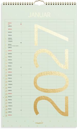 Familiekalender Color stor 2027 Familiekalender Color stor 2027