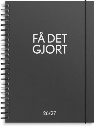 Studie Få det gjort A5 ugekalender 2026/2027 Studie Få det gjort A5 ugekalender 2026/2027