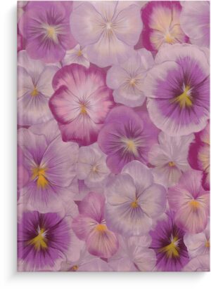 Notebook lined A5 Garden Dreams Violets Notebook lined A5 Garden Dreams Violets